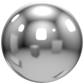 Polished chrome